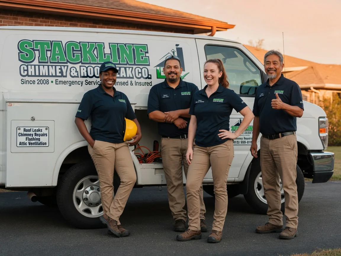Chimney flashing repair company in Ammon, ID